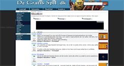 Desktop Screenshot of klassikere.degratisspil.dk